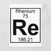 Element 075 - Re - Rhenium (Full)