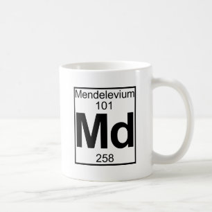 Element 101 - Md - Mendelevium (Full) Coffee Mug