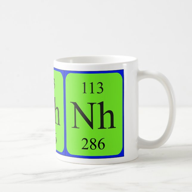 Element 113 mug - Nihonium (Right)