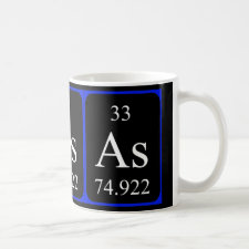 mug featuring the element Arsenic