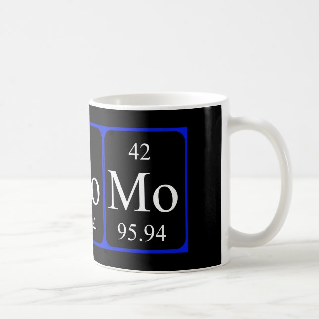 Element 42 mug - Molybdenum (Right)