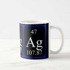mug featuring the element Silver