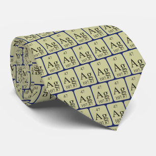 Element 47 Silver tie Transparent graphics