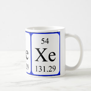 Element 54 mug - Xenon