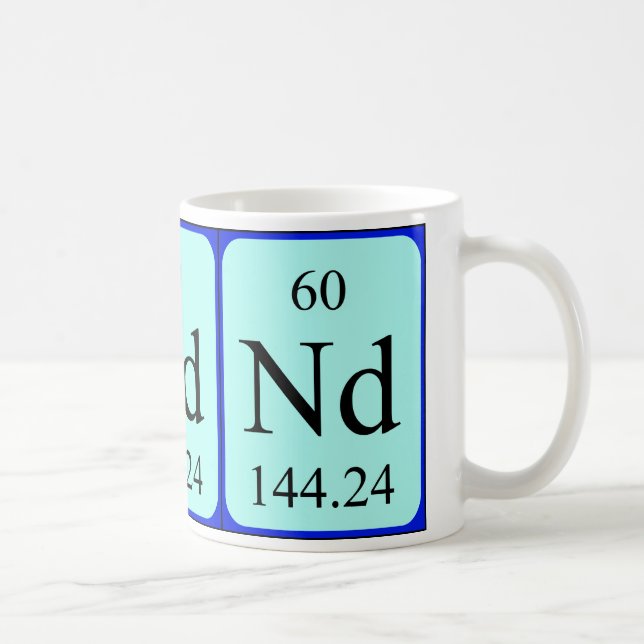 Element 60 mug - Neodymium (Right)