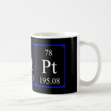 mug featuring the element Platinum