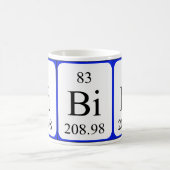 Element 83 white mug - Bismuth (Center)