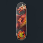 *~*  Element AP88 Elemental Dragon Fire Fierce Skateboard<br><div class="desc">(Search code AP88 to find similar items ) Easily Transfer to other Zazzle Products. Elemental Element DRAGON with RING of FIRE / FLAMES / FLAME and INITIAL MONOGRAM for your name - Keep or edit or delete the text. This Fierce Popular trending skateboard Chinese style custom pro Element Dragon design...</div>