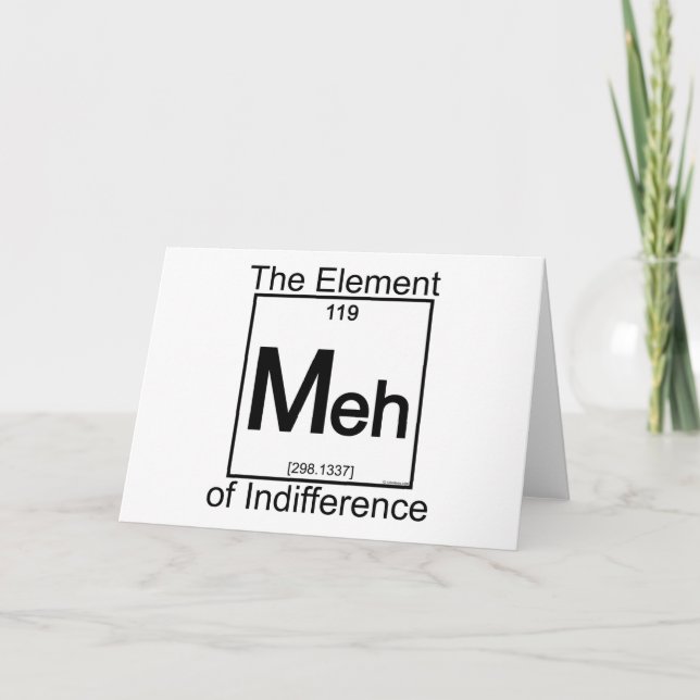 Element MEH Card (Front)