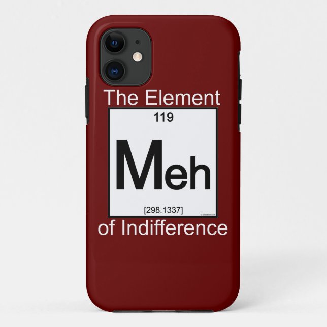 Element MEH Case-Mate iPhone Case (Back)