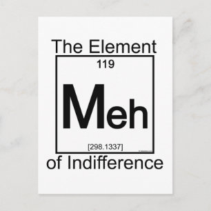 Element MEH Postcard