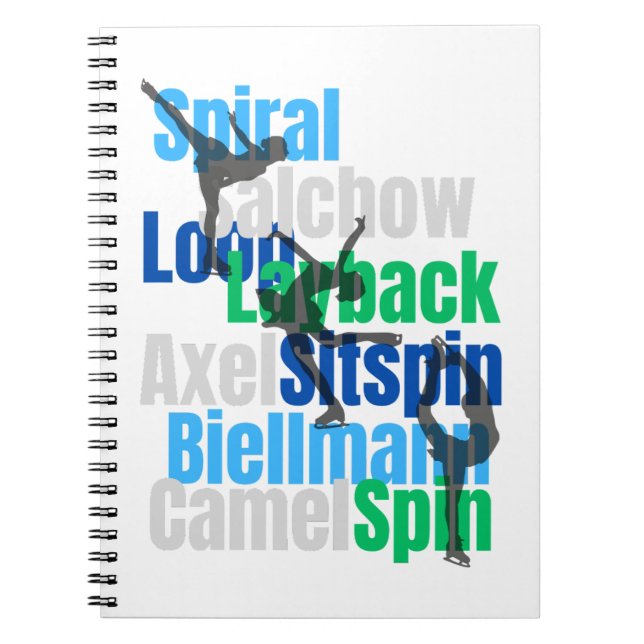 Element Notebook (Blue/Green) (Front)