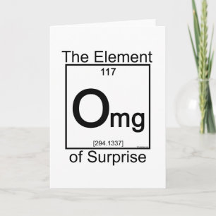 Element OMG Card