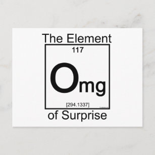 Element OMG Postcard