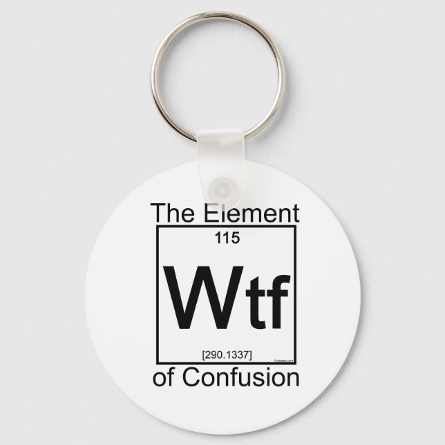 Element WTF Key Ring (Front)