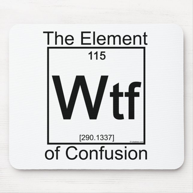 Element WTF Mouse Mat (Front)