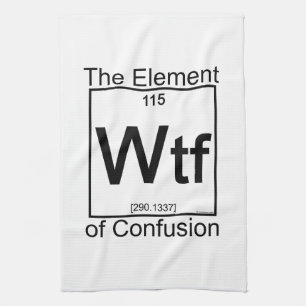 Element WTF Tea Towel