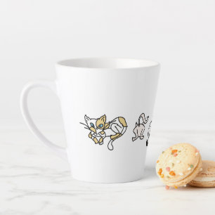 Elemental Cats Latte Mug
