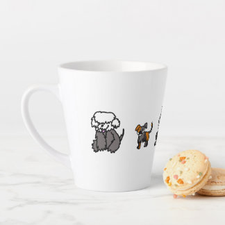 Elemental Dogs Latte Mug