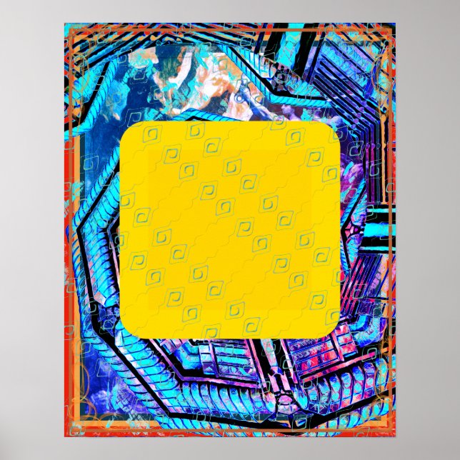 Elemental Earth Within Earth Meditation Aid Tattva Poster (Front)