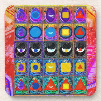 Elemental Symbols Pattern Meditation Aid Tattva Coaster