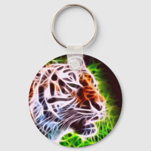 Elemental Tiger Key Ring