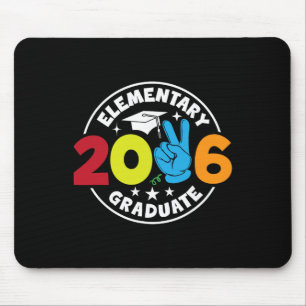 Elementary 2026 Graduate School Senior Year Gradua Mouse Mat