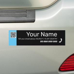 ELEMENTARY Collection Business Card Bumper Sticker