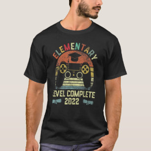 Elementary Graduation 2022  Level Complete Video G T-Shirt