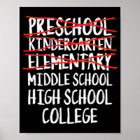 Elementary Graduation Gift Middle school back to s