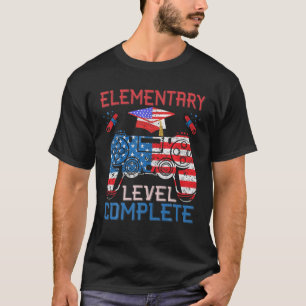 Elementary Level Complete Class Of 2022 American F T-Shirt