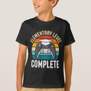 Elementary Level Complete Gamer Cl Of 2024 Graduat T-Shirt