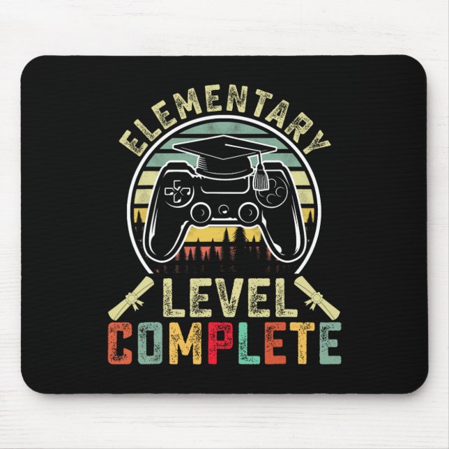 Elementary Level Complete Gamer Elementary Graduat Mouse Mat (Front)