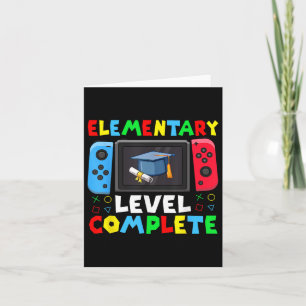 Elementary Level Complete Graduation Cl 2025 Gamer Card