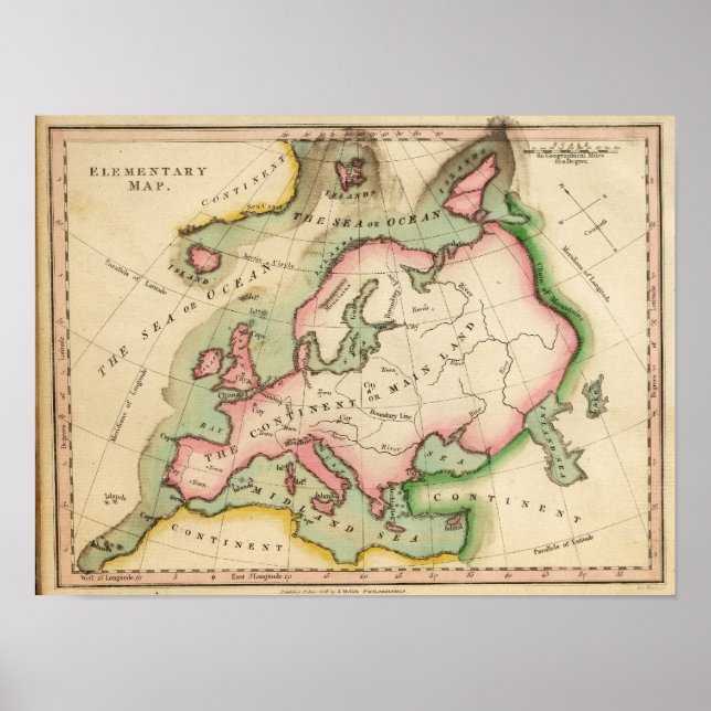 Elementary Map Poster (Front)