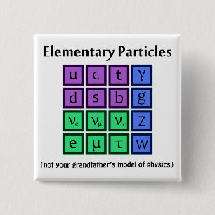 Elementary Particle Physics Button