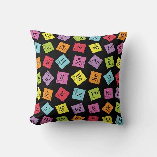 Elementary Periodic Cushion (Front)