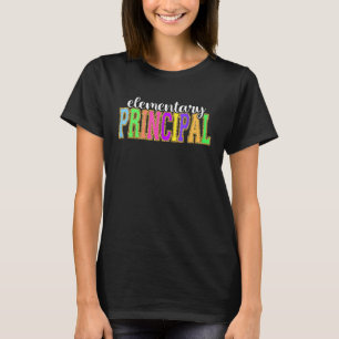 Elementary Principal Back to School Worker Supplie T-Shirt