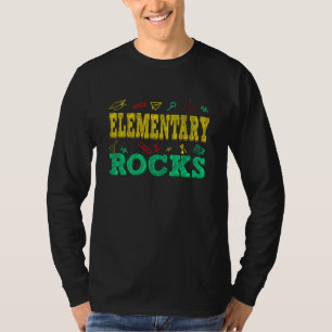 Elementary Rocks Cute Elementary Awesome Back To S T-Shirt