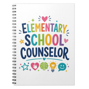 Elementary School Counsellor Appreciation Notebook