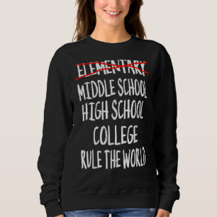 Elementary School Graduation 6th Grade Graduation Sweatshirt