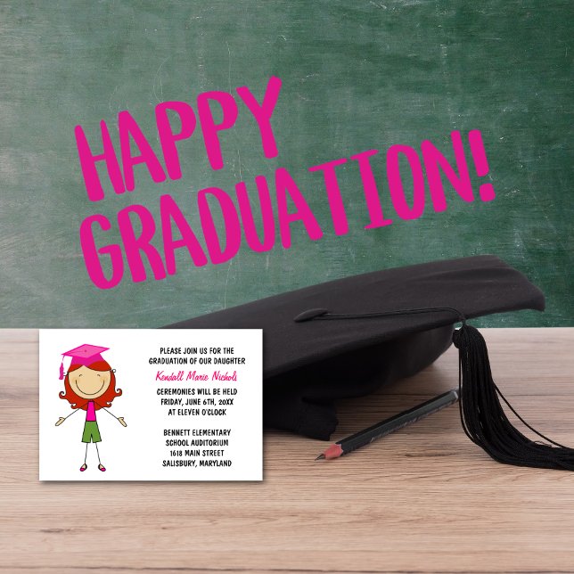 Elementary School Graduation Announcements (Creator Uploaded)