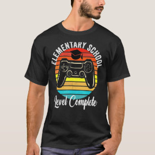 Elementary School Graduation Level Complete Video T-Shirt