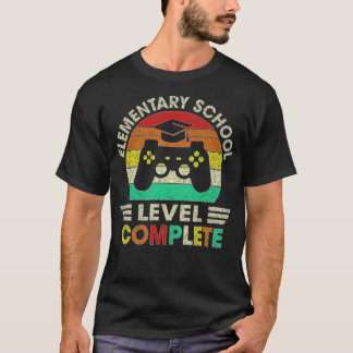 Elementary School Graduation Level Complete Video  T-Shirt