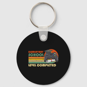 Elementary School Level Complete - Funny Gamer Gra Key Ring