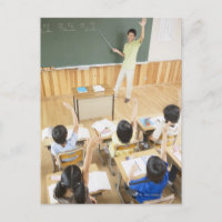 Elementary school students at school