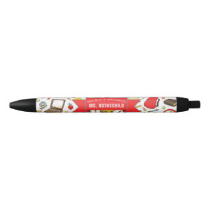 Elementary School Teacher Black Ink Pen