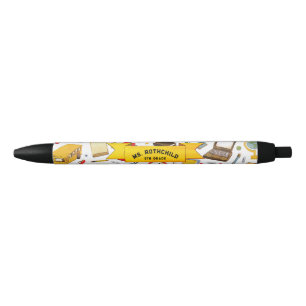Elementary School Teacher Black Ink Pen