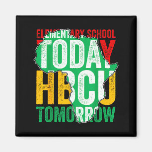 Elementary School Today Hbcu Tomorrow Illustration Magnet