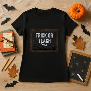 Elementary Teacher Halloween Trick Or Teach T-Shirt